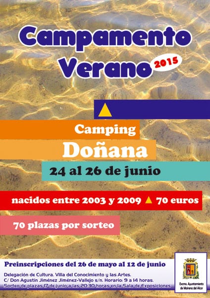 CartelCampamentoVerano2015Donana