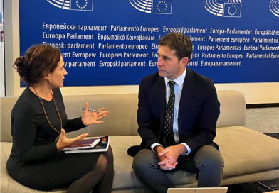 Pedro Madroñal se reúne en Bruselas con Lina Gálvez, europarlamentaria y Vicepresidenta de la comisión de Industria, Investigación y Energía