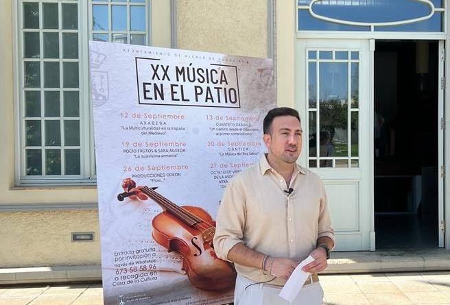 Grandes músicos para el ‘Ciclo de Música en el Patio’ de Alcalá en su 20ª Edición