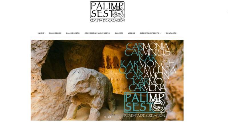 La revista literaria “Palimpsesto” de Carmona estrena edición digital