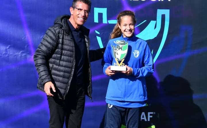 La joven futbolista mairenera Ángela Gálvez convocada con la Selección Femenina Sub-15