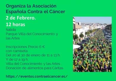 Plazo abierto para la inscripción en la IX Marcha Contra el Cáncer el 2 de febrero