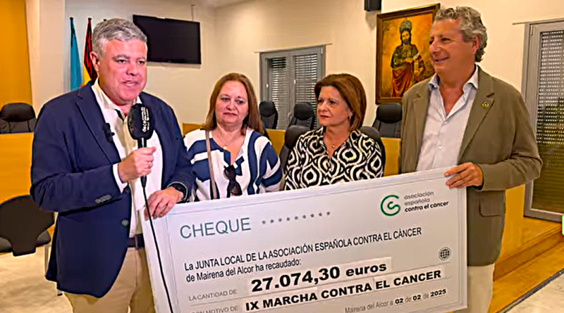 La solidaridad mairenera rompió techo esta temporada recaudando por la lucha contra el cáncer