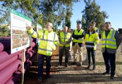 La Junta inicia los trabajos de la pasarela peatonal de las urbanizaciones de la carretera de Torreblanca