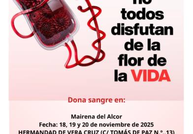 El próximo martes 19 nueva jornada de Donación de Sangre en Mairena del Alcor