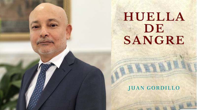 Juan Gordillo presenta su novela «Huella de sangre» mañana viernes en La Señorita Esquivel