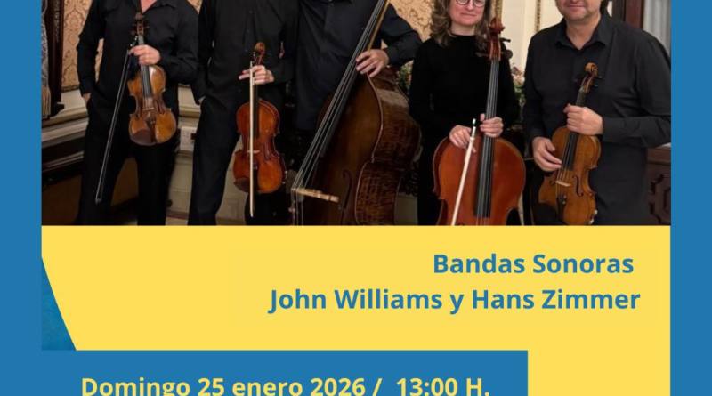 ‘Tótem Ensemble’ lleva este domingo a El Viso la música de las películas de John Williams y Hans Zimmer