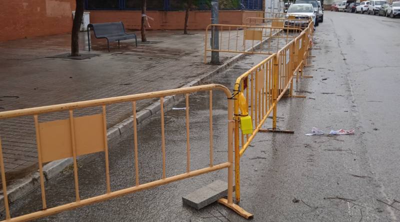 El IES Blas Infante de El Viso del Alcor cerrado por daños del temporal en su cubierta