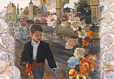 Presentado el cartel de la Feria de Abril de Mairena del Alcor de Pedro Castro