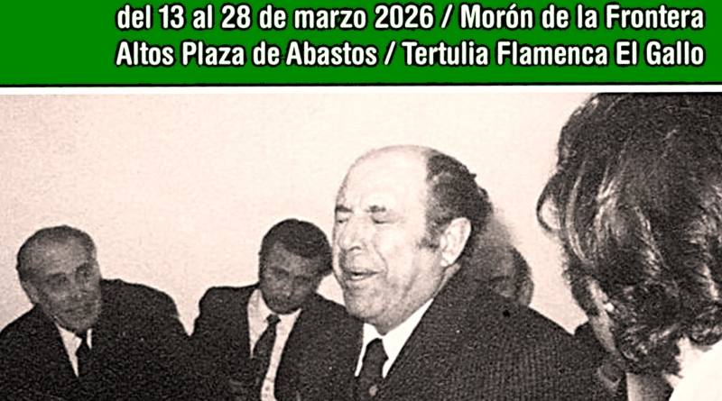 Morón de la Frontera recuerda a Antonio Mairena y el nexo que mantuvo con la ciudad