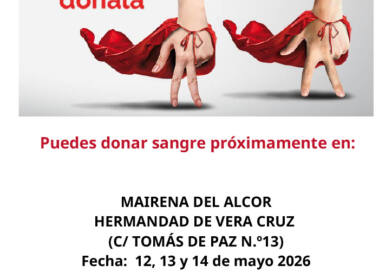 Nueva campaña de donación de sangre en La Veracruz de Mairena del Alcor desde mañana martes 12 hasta el jueves 14