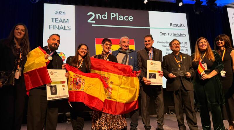 Mary Guillén, subcampeona mundial junto al equipo español en la World Photographic Cup 2026