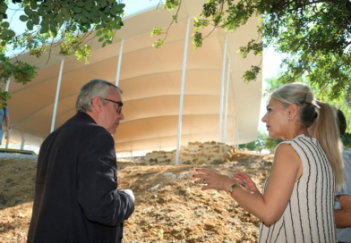 La Tumba de Postumio de la Necrópolis de Carmona está protegida desde ahora con una innovadora cubierta de 166 m²