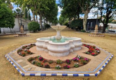 Carmona recupera una fuente ornamental de más de 200 años de antigüedad