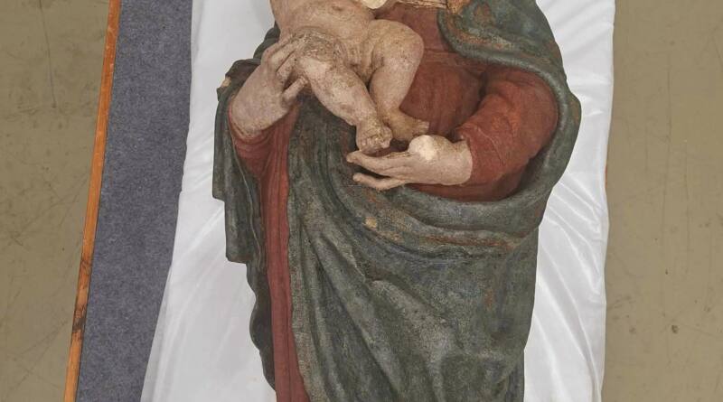La ciudad de Carmona recupera la imagen de la “Virgen de la Alameda”, que data del siglo XV