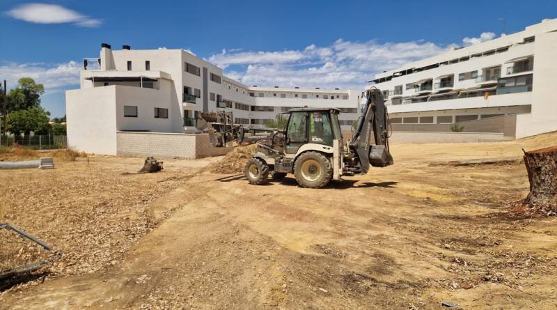 Comienza en Carmona la construcción de las 44 VPO en los terrenos de Los Villa