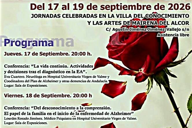 Actividades de AFAMA de Mairena del Alcor por el Día del alzeihmer este 21 de septiembre