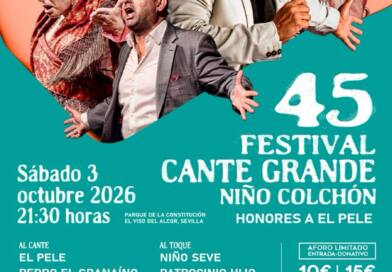 Este sábado llega el Festival de Cante Grande ‘Niño colchón’ de El Viso del Alcor