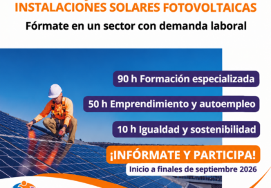 Tefucal abre una nueva edición de formación en instalaciones solares fotovoltaicas