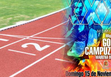 El domingo 15 de noviembre se celebrará el Memorial Miguel Ángel Gómez Campuzano