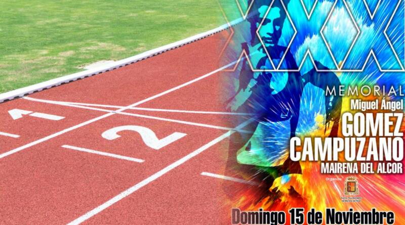 El domingo 15 de noviembre se celebrará el Memorial Miguel Ángel Gómez Campuzano