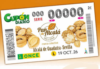 El próximo lunes 19 de octubre la ONCE dedica su cupón diario al Pan de Alcalá de Guadaíra